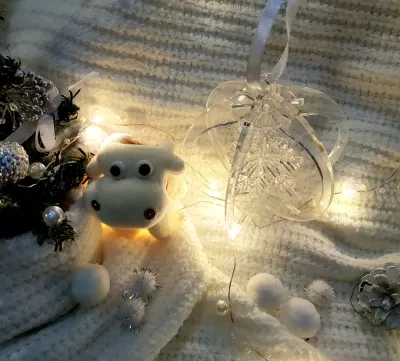 Lazer Kesim 3D Ahşap Noel Ağacı Kar Tanesi Top Süs 3mm Ücretsiz Vektör CDR çizimi