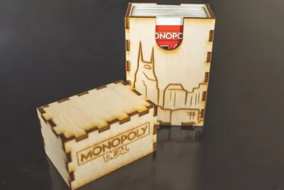 Lazer Kesim Monopoly Deal Kutusu (Nashville) SVG çizimi