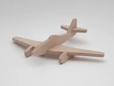 Lazer Kesim Uçak Messerschmitt Me 262 Ahşap Model SVG Dosyası SVG çizimi