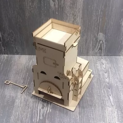 Lazer Kesim Çay Poşeti Dispenseri Çay Evi Ücretsiz Vektör CDR çizimi