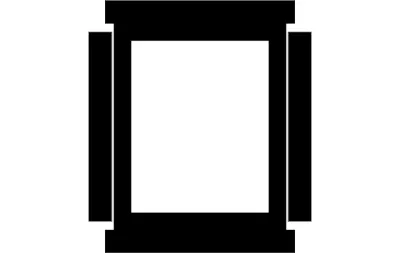 Basit pencere dxf dosyası DXF çizimi