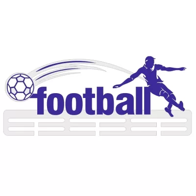 Lazer Kesim Futbol Madalya Askısı Ücretsiz Vektör CDR çizimi