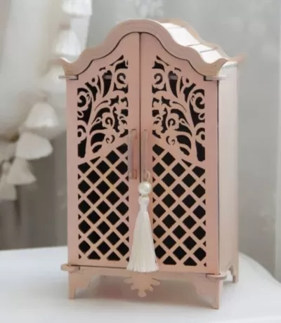 Lazer Kesim Gardırop 3D Model Ücretsiz Vektör CDR çizimi