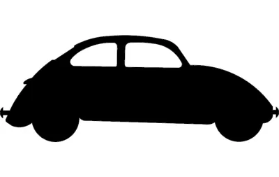 Bug vw wt dxf Dosyası DXF çizimi