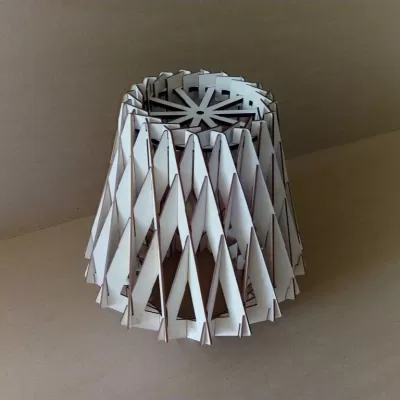 Lazer Kesim Ahşap Avize DXF Dosyası DXF çizimi