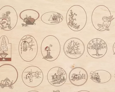 Lazerle Oyma Dekoratif Tasarımlar Ücretsiz Vektör CDR çizimi