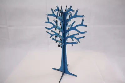Lazer Kesim Takı Standı 6mm DXF Dosyası DXF çizimi