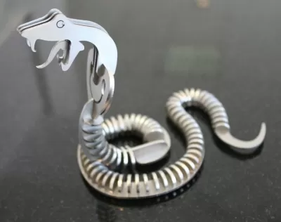 Lazer Kesim Yılan 3mm DXF Dosyası DXF çizimi