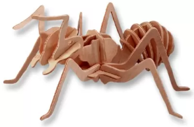 Karınca 3D yapboz dxf Dosyası DXF çizimi