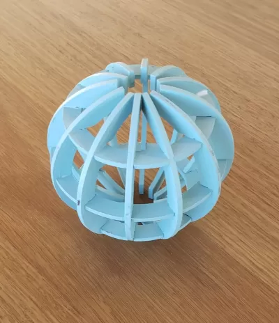 Lazer Kesim Küre Izgarası 3mm Ücretsiz Vektör CDR çizimi