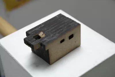 Lazer Kesim Ahşap Okarina SVG Dosyası SVG çizimi