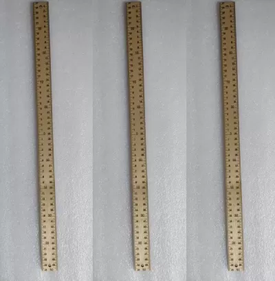Lazer Kesim Metrik Cetvel DXF Dosyası DXF çizimi