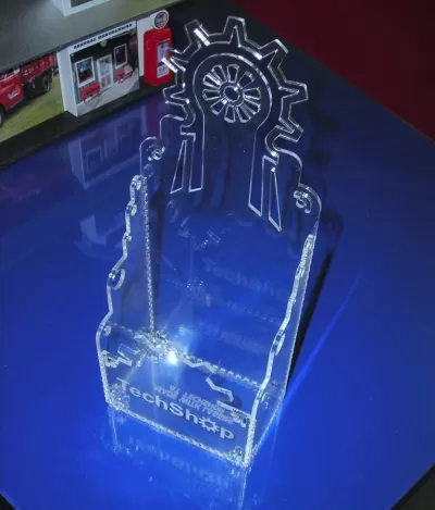Lazer Kesim Broşürlük El İlanı Standı Ücretsiz Vektör CDR çizimi