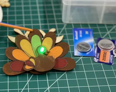 Lazer Kesim Hindi Işıklı Broş SVG Dosyası SVG çizimi