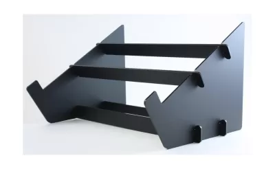 Lazer Kesim Geçmeli Laptop Standı Ücretsiz Vektör CDR çizimi