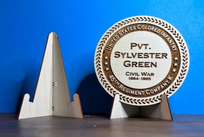 Lazer Kesim Basit Sehpa Standı SVG Dosyası SVG çizimi