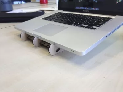 Lazer Kesim Laptop Standı Tablet Standı SVG Dosyası SVG çizimi
