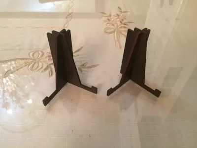Lazer Kesim Ahşap Fotoğraf Çerçevesi Standı DXF Dosyası DXF çizimi