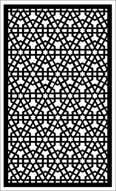 Lazer Kesim Jali Tasarım Desen SVG Dosyası SVG çizimi