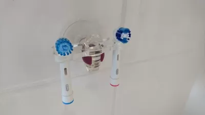 Lazer Kesim Diş Fırçası Başlığı Tutucu Akrilik 8mm Ücretsiz Vektör CDR çizimi