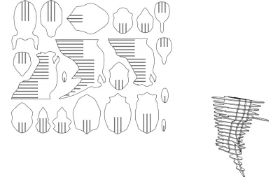 Rhino DXF Dosyası DXF çizimi