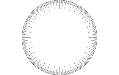 360 Derece Tekerlek dxf Dosyası DXF çizimi