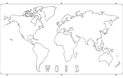 wo8z dxf Dosyası DXF çizimi