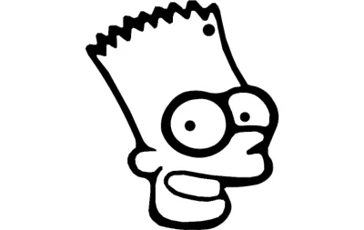 Simpson DXF Dosyası DXF çizimi