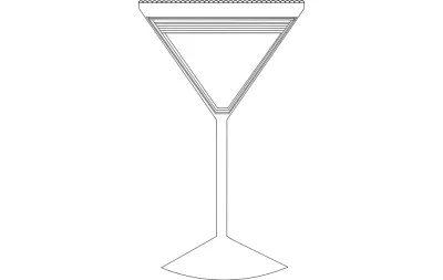 Margarita dxf Dosyası DXF çizimi