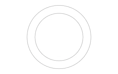55chevring dxf Dosyası DXF çizimi