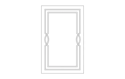 İstek Kapak dxf Dosyası DXF çizimi