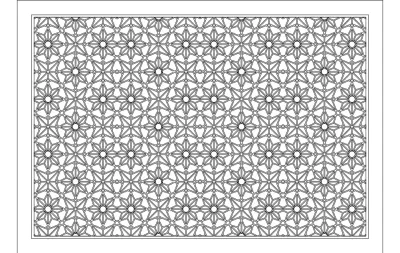 Ayırıcı-desen DXF Dosyası DXF çizimi