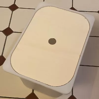 Lazer Kesim Ikea Trofast Kutusu Kapağı SVG çizimi