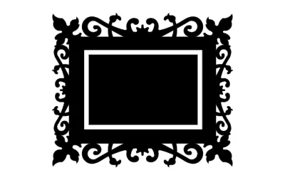 Çalışılmış Çerçeve DXF Dosyası DXF çizimi