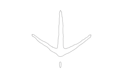 Türkiye İzleri dxf Dosyası DXF çizimi