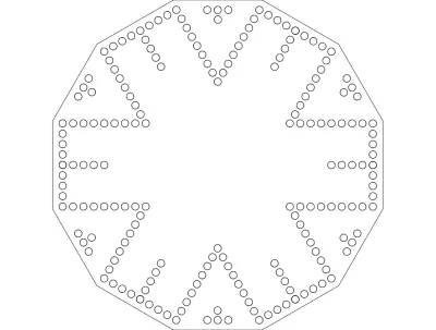 Oyun 6 dxf Dosyası DXF çizimi