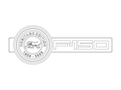 Ford Mirası dxf Dosyası DXF çizimi