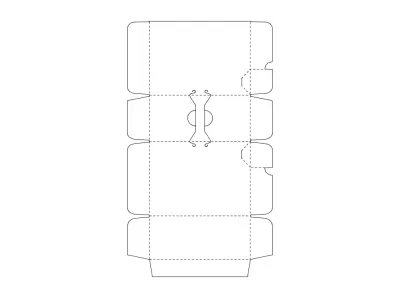 Kutu tasarım fikri dxf Dosyası DXF çizimi