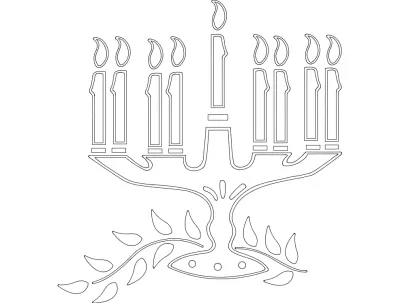 Bayramlık Şeyler 8 dxf Dosyası DXF çizimi