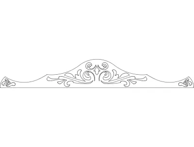 Süs 18 dxf Dosyası DXF çizimi
