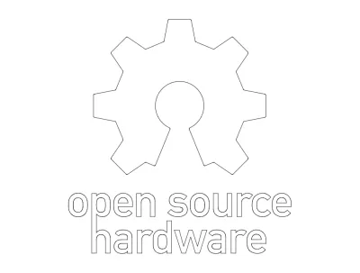oshw-logo-r2000 dxf Dosyası DXF çizimi