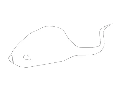 Kedi Oyuncağı dxf Dosyası DXF çizimi