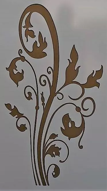 Ağaç Desenli dxf Dosyası DXF çizimi