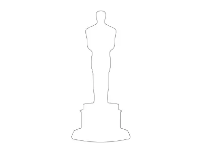 Oscar 1 DXF Dosyası DXF çizimi