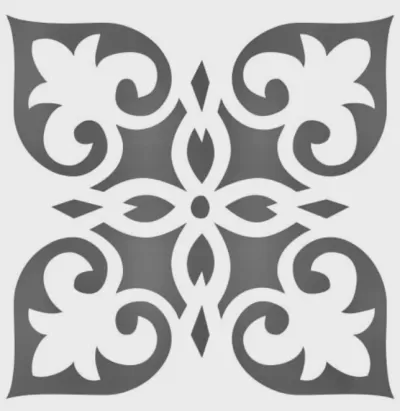 Filografi tepsi desen dxf dosyası DXF çizimi