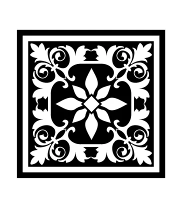 Kare tasarımların dxf dosyası DXF çizimi