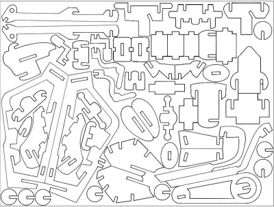 Harley 1 dxf Dosyası DXF çizimi