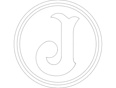 Ca Juventus dxf Dosyası DXF çizimi