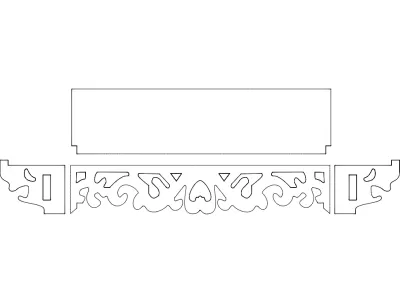 Baska Susss DXF Dosyası DXF çizimi