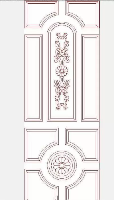 Kapı Tasarımı 17.dxf DXF çizimi